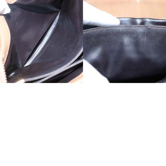 CELINE Macadam Canvas Shoulder Bag Pvc Beige Gold - Picture 13 of 13